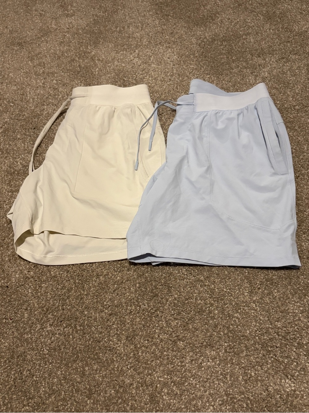 Lot of 2 Men’s Lululemon License to Train 7” Linerless Shorts